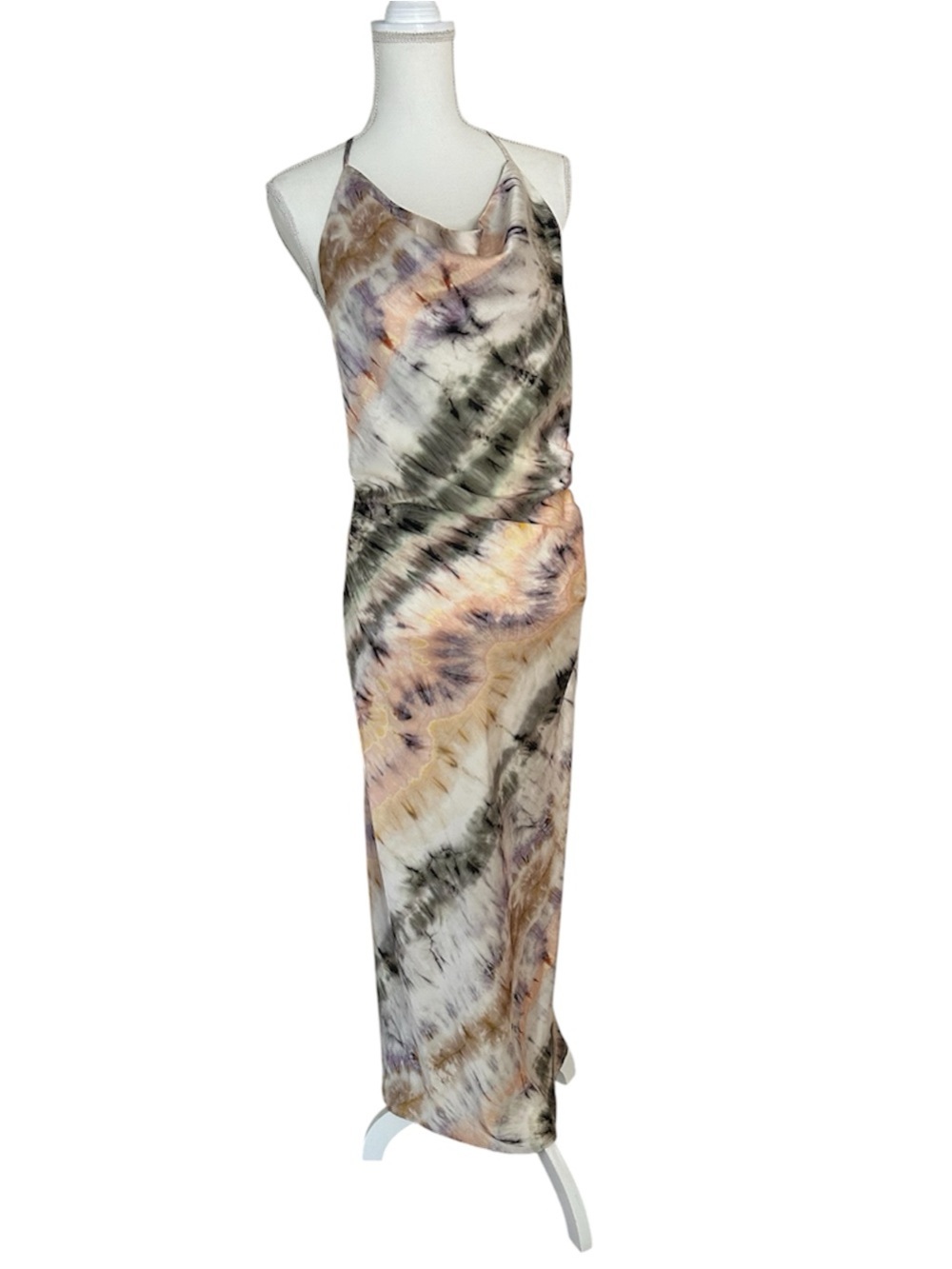 Zara Tie Dye Maxi Dress